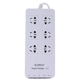 Multi Functional Orico Hpc A U Ports Anti Surge Socket With Ports