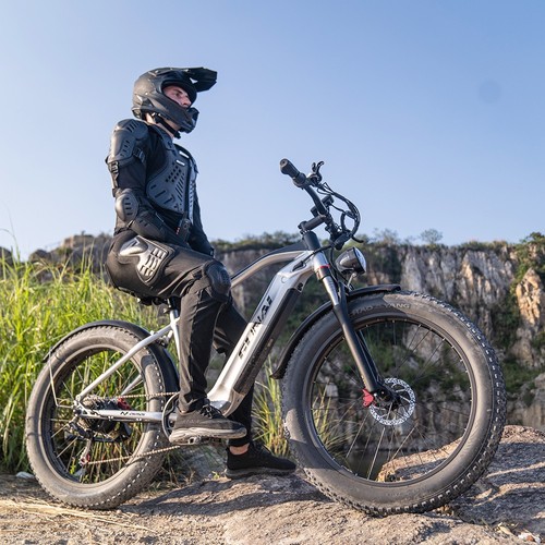 Gunai Mx Inch Fat Tire Electric Bike W Ah Km H Speed