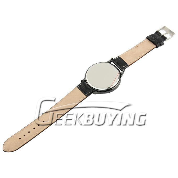 Hot Selling Stylish Abyss Inspired Blue LED Touch Screen Soft Leather Wrist Watch