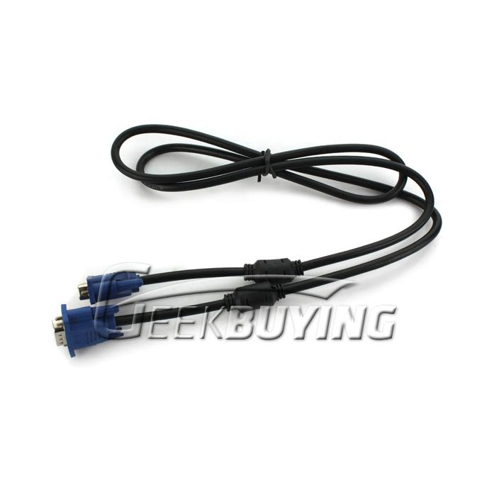 5FT SVGA VGA Monitor M/M Male To Male Extension Cable 5