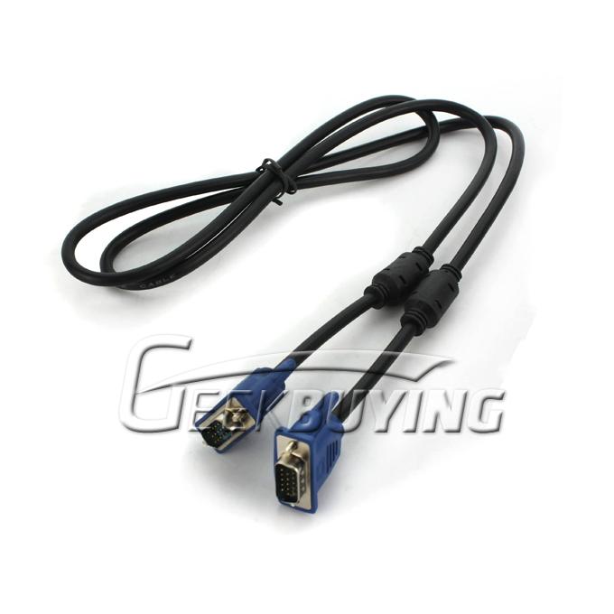 5FT SVGA VGA Monitor M/M Male To Male Extension Cable 5