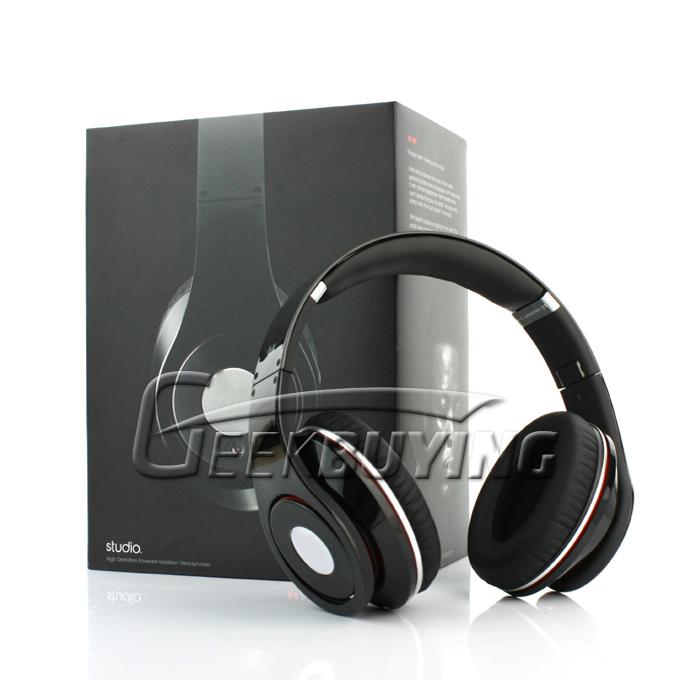 Beat by Dr. Dre Studio High Definition Headphones with Carrying Bag - Black