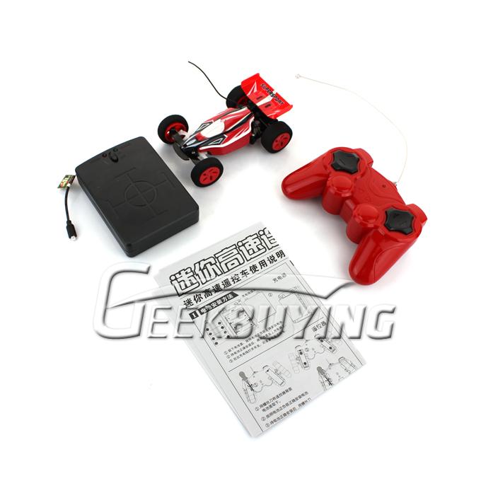 FC079 black red 27MHZ full range of mini-high-speed remote control car