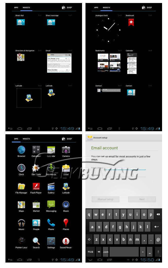 GPAD B1 Allwinner A10 1.5GHz 7
