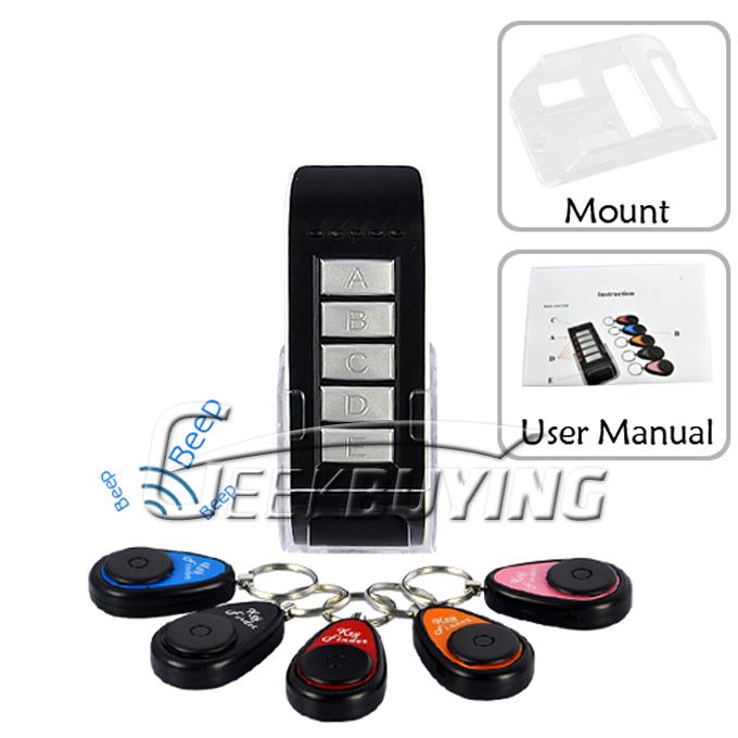 Brand New Wireless Key Finder Set with 1 Transmitter and 5 Receiver
