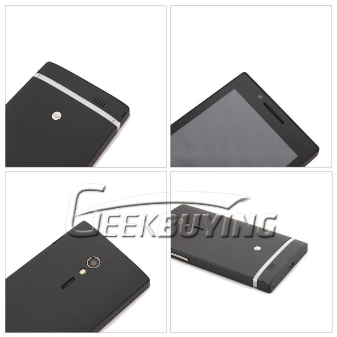 X26i MT6575 Dual Core 1 GHz 4inch Android 4.0 OS Smartphone GPS WIFI GSM + WCDMA 3G 512MB Unlocked cellphone - Black