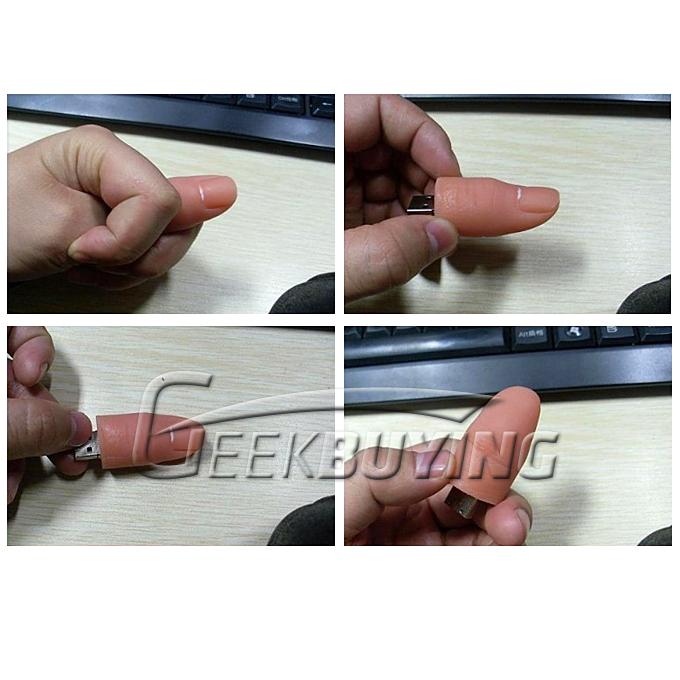 4GB Simulation Finger USB2.0 Flash Memory Drive U Stick(1002)