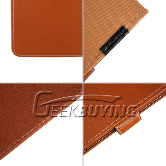 Universal 10 Inch Tablet Case for Zenithink Eken Samsung Coby Acer Asus Brown