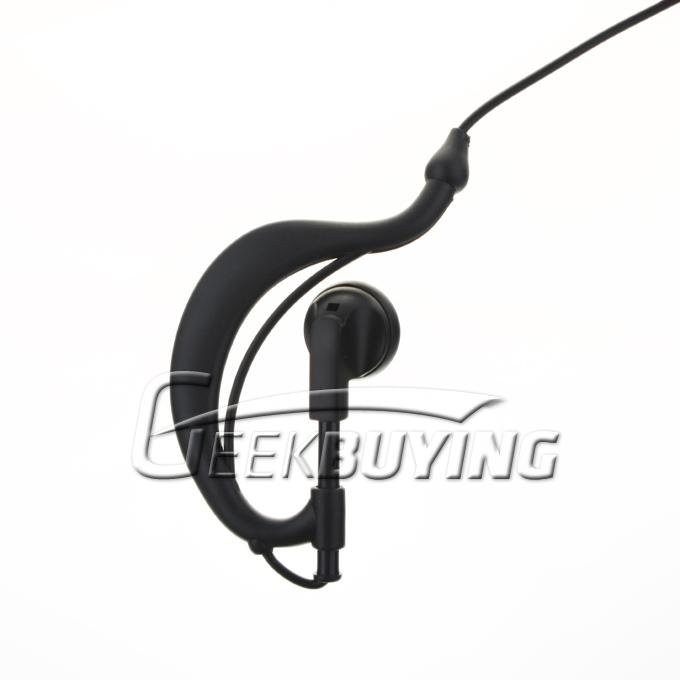 3.5mm & 2.5mm Walkie Talkie Handsfree Earphone and Microphone Ear Hook(120cm-Length)