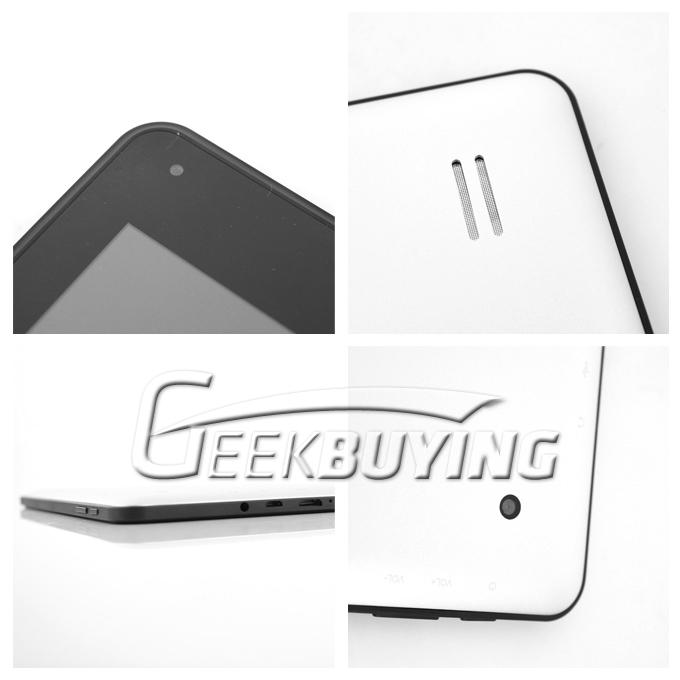 A11 Android 4.0 8 inch Tablet PC Allwinner A10 1.5GHz 8GB HDMI Metal Shell White