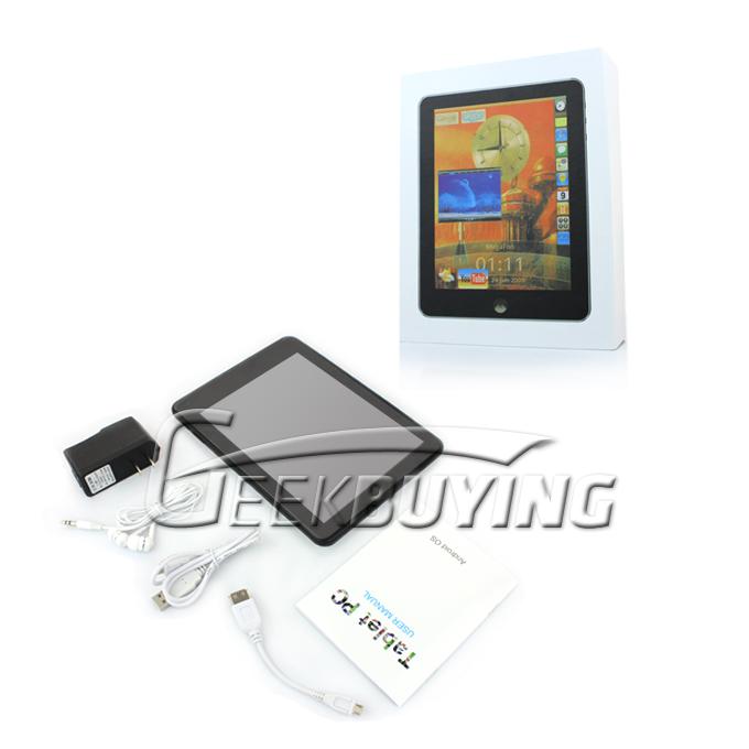 A11 Android 4.0 8 inch Tablet PC Allwinner A10 1.5GHz 8GB HDMI Metal Shell White