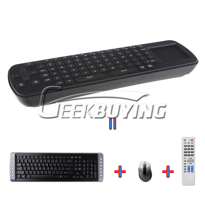 Brand New Measy RC12 Wireless 2.4G Fly Mouse Keyboard & Mouse Remote Control for Android TV Box MK802 / UG802 / MK808