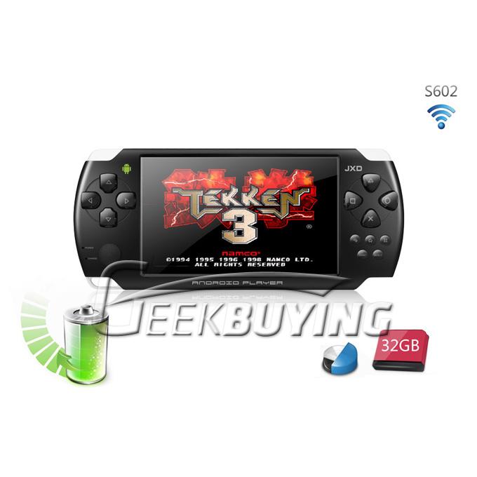 JXD S602 4.3 inch Touch Screen 480*272 Android 4.0.4 HDMI-Black