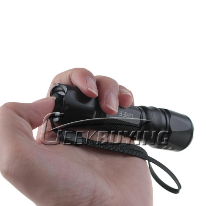 CREE XM-L T6 5-Mode 900lm White Zoomable Convex Lens LED Flashlight (1 x 18650)