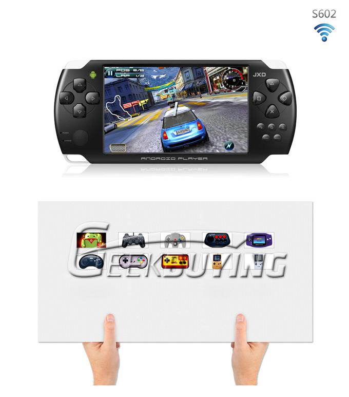 JXD S602 4.3 inch Touch Screen 480*272 Android 4.0.4 HDMI-Black
