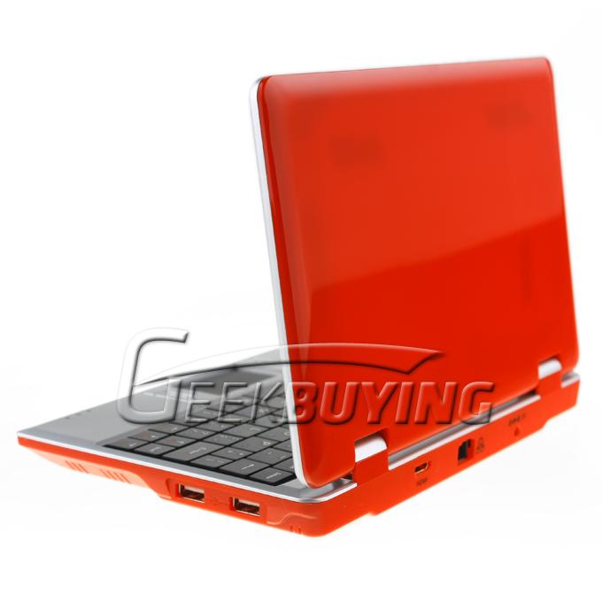 7 inch Q706 Android 4.1 Mini Notebook Laptop PC with Camera /WiFi/RJ45 Port (CPU VIA 8850 1.5GHZ DDR3 RAM 512MB HD 4GB)---Red