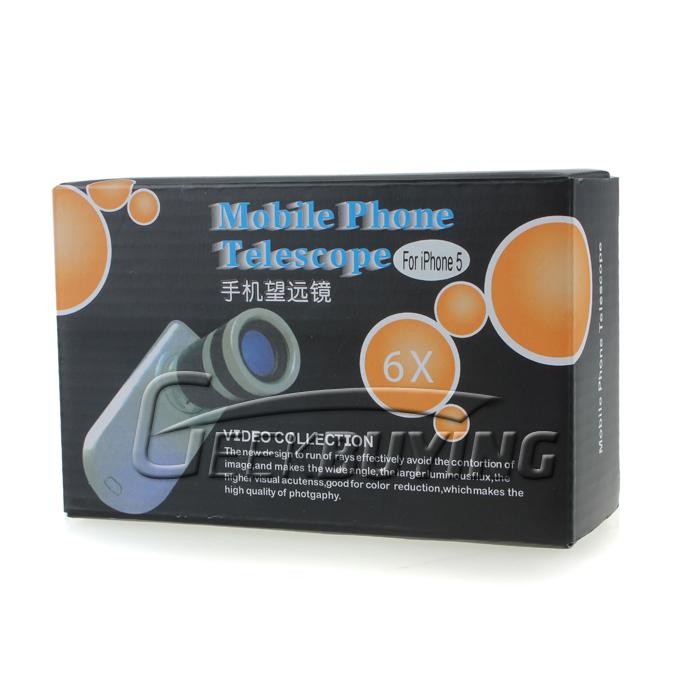 Brand New 6x F1.1 Zoom Optical Digital Camera Telescope For iPhone 5S 5