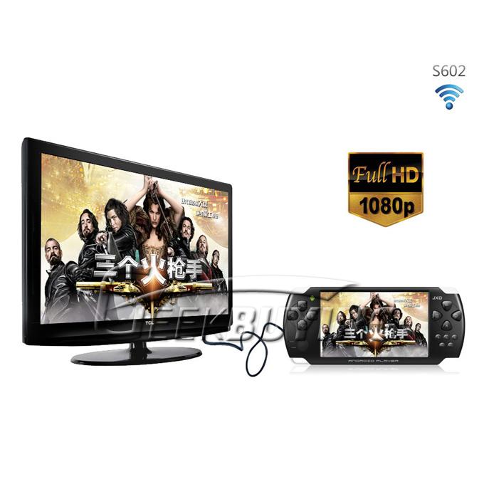 JXD S602 4.3 inch Touch Screen 480*272 Android 4.0.4 HDMI-Black