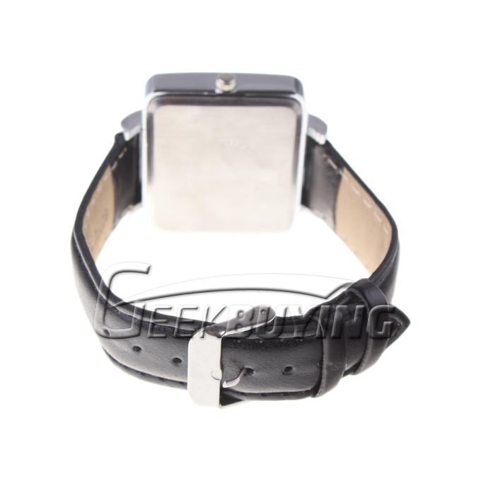 TV Logo Fashion Quartz Watch For Unisex Black