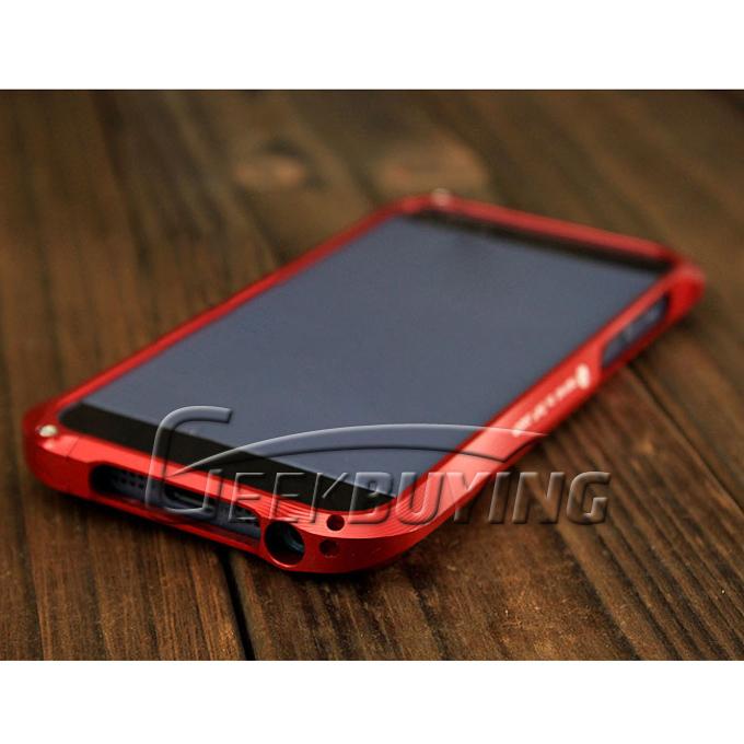 New Aluminum Metal Protective Frame Bumper Case Cover For iPhone 5S 5 - Red