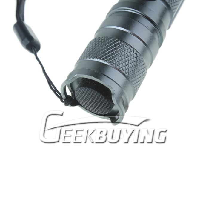 Cree Q3-WC 3-Mode 180-Lumen White LED Flashlight with Strap