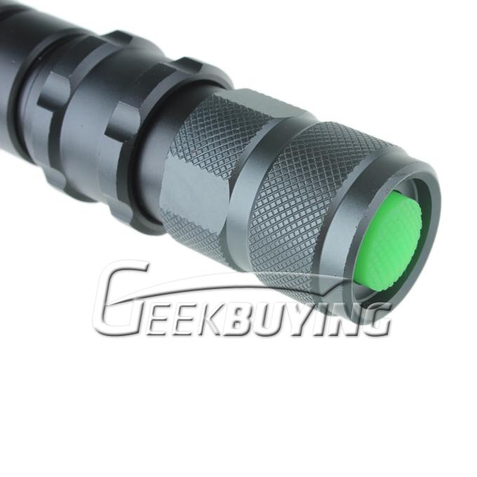 Cree XM-L T6 5-Mode 1000LM White LED Convex Lens Flashlight