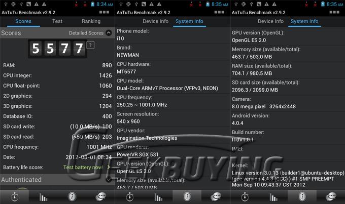 Newman N1(Freelander i10) MTK6577 Dual Core Android 4.0 3G Smartphone 5.0 Inch IPS Screen 1G RAM WIFI 8.0MP Camera