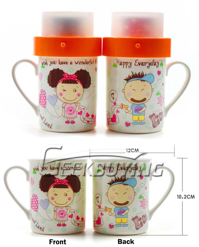 Star Projector Cup Birthday Cake Image Cup