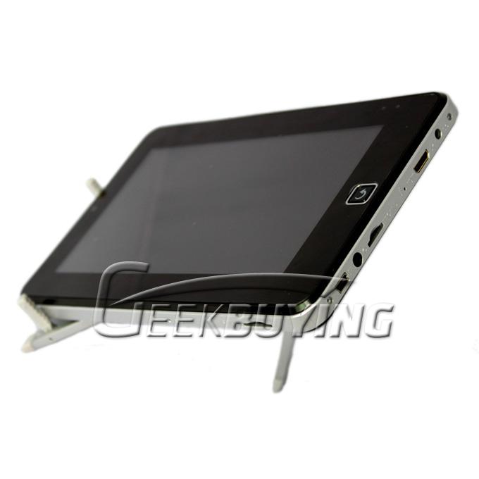 7 Inch Android Tablet Phone Built-in GSM Quad Band VIA8650 800Hz 2-Point 800*480 256MB 4GB Android 2.2 Black Color