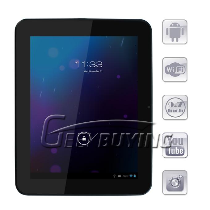 9.7 inch 907C RK3066 CPU Android 4.1 Tablet PC 1GB RAM 16GB ROM
