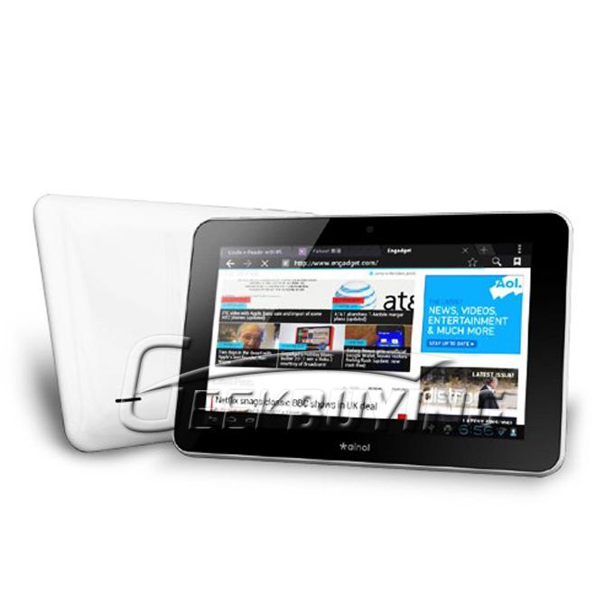 Ainol Novo 7 Aurora Android 4.0 Tablet PC IPS HD Screen 7 Inch 16GB 1GB RAM Camera HDMI White