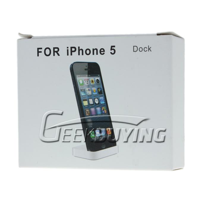 Brand New Charger Dock Sync Docking Station for iPhone 5S/5C/5 - Black