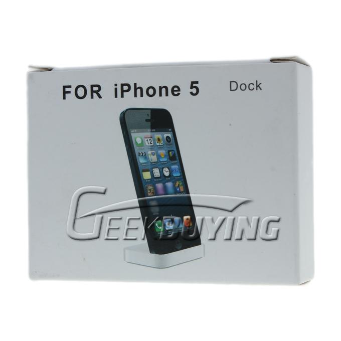 Brand New Charger Dock Sync Docking Station for iPhone 5S/5C/5 - White