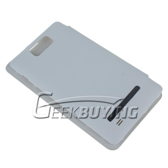 Brand New PU Leather Hard Protective Cover Case Shell for Star N9776/U89 White