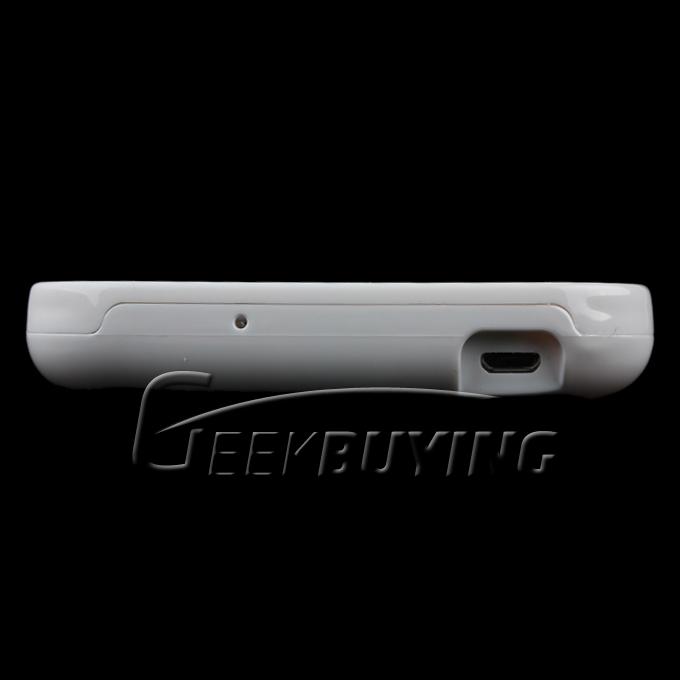 New 3200mAh External Backup Battery Case Cover with Holder Power Bank for Galaxy Note2 N7100 White