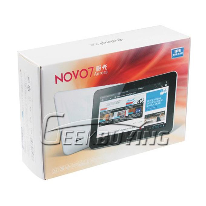 Ainol Novo 7 Aurora Android 4.0 Tablet PC IPS HD Screen 7 Inch 16GB 1GB RAM Camera HDMI White