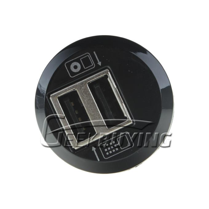 New 2-Port USB Car Charger Adaptor for iPhone 3G 3GS 4 4S iPod Touch Black
