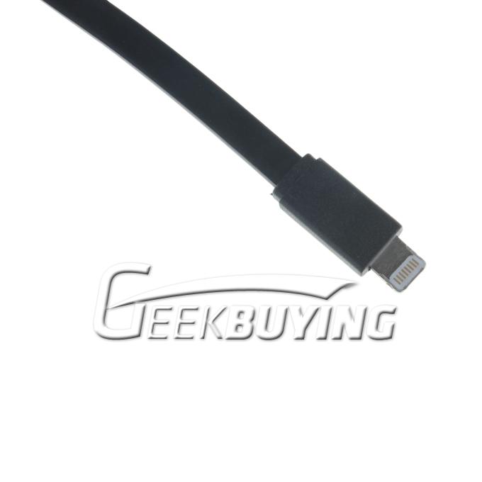 Brand New 8pin to USB 2.0 Connector Charger Sync Adapter Cable for iPhone 5S/5C/5 iPad Mini iPad 4 iPod Touch 5 - Black