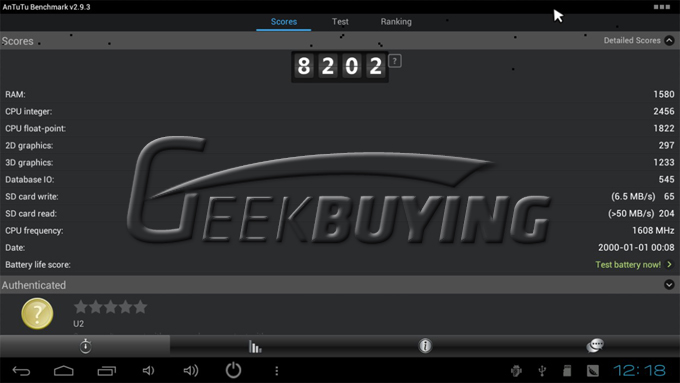 Uhost 2 Dual Core Android TV Box Mini PC RK3066 Cortex-A9 1.6GHZ 1GB RAM 4G ROM with WIFI/Skype/XBMC---Black