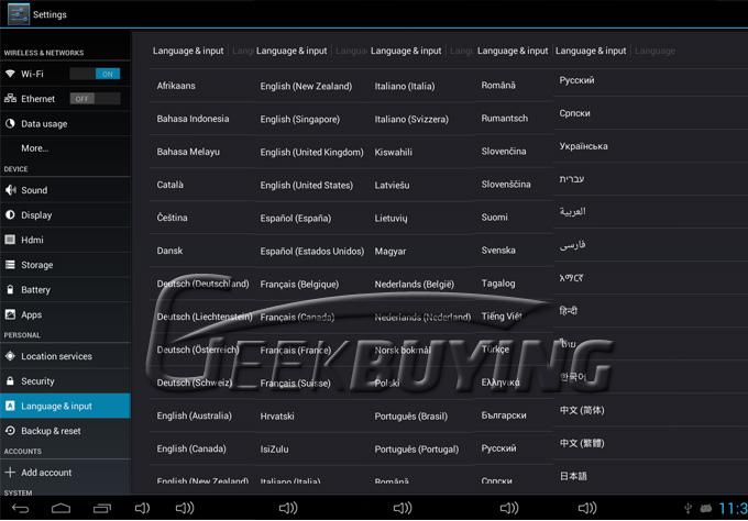 9.7 inch 907C RK3066 CPU Android 4.1 Tablet PC 1GB RAM 16GB ROM