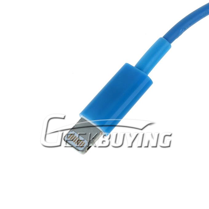 Brand New Fashion 8 Pin to USB Charger Cable for iPhone 6/6 Plus/5S/5C/5 iPod Touch 5 iPad Mini iPad 4 - Blue