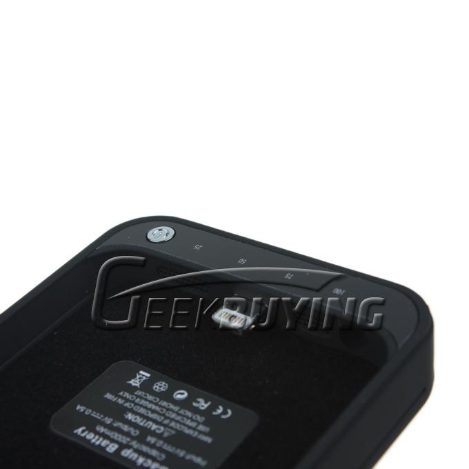 Brand New 2000mah Portable External Backup Power Bank Case For iPhone 5S/5 - Black