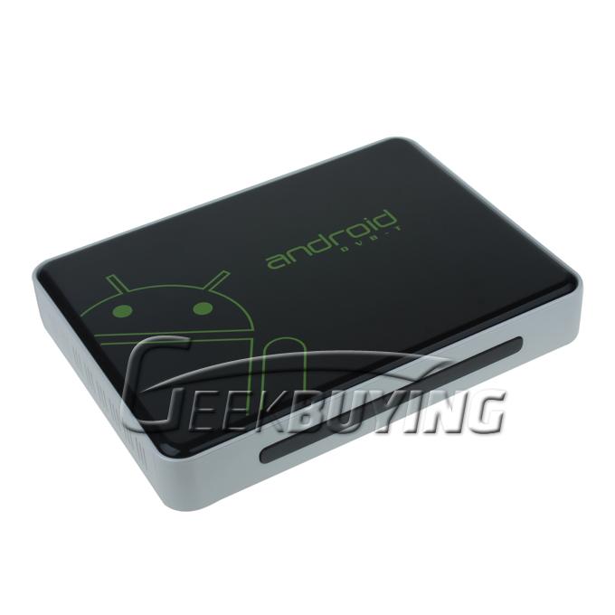 GV-10 Google Android 4.0 Smart TV Box (AML8726-M3 Cortex A9 1GB RAM 4GB ROM) w/ USB Camera/DVB-T/Wifi/3G/AV/Remote Control----Black