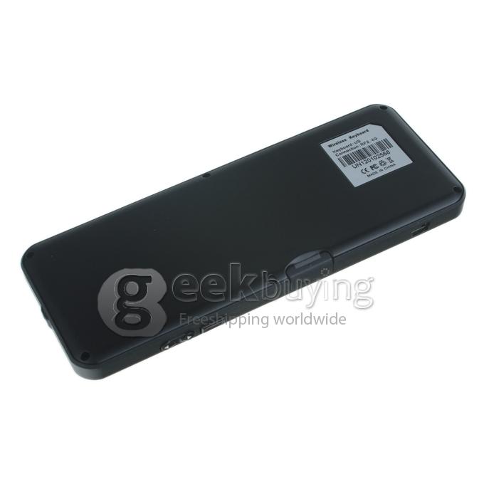 iPazzPort KP-810-10A Mini 2.4G Wireless Keyboard& Touchpad&Laser Pointer for PC/Android TV Box