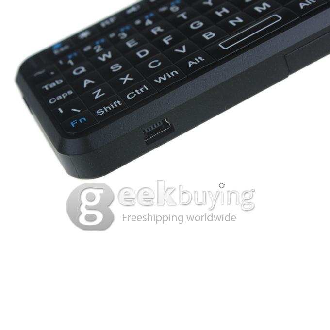 iPazzPort KP-810-10A Mini 2.4G Wireless Keyboard& Touchpad&Laser Pointer for PC/Android TV Box