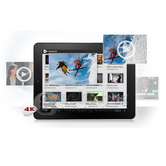 Onda V972 9.7 inch Tablet PC Allwinner A31 Quad Core 2G RAM 16G Android 4.1 Retina IPS 2048*1536 Black