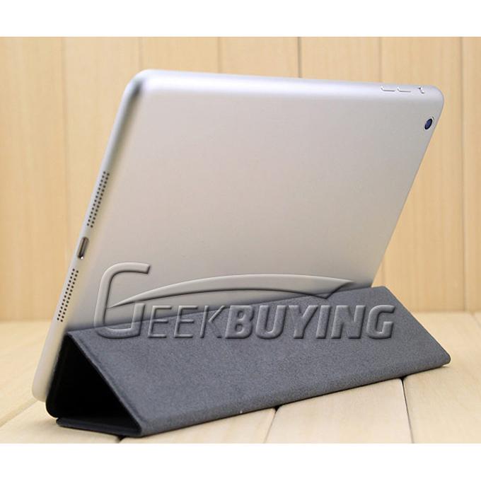 Brand New Fashion Magnetic PU Leather Wake/Sleep Stand Case Cover for iPad Mini Black
