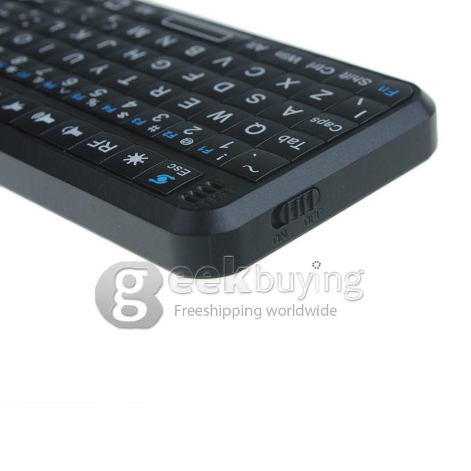 iPazzPort KP-810-10A Mini 2.4G Wireless Keyboard& Touchpad&Laser Pointer for PC/Android TV Box