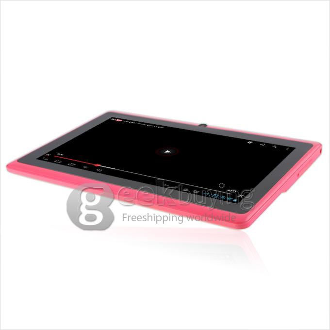 7 inch Android 4.0 Tablet PC Capacitive Touch Screen Actions ATM7013 512MB 4GB Pink