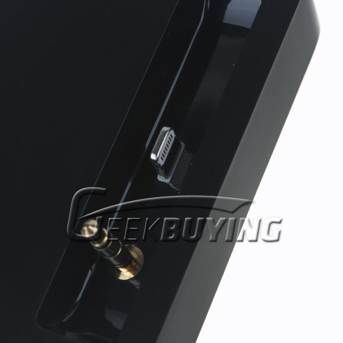 Male to 8-Pin Female Sync Charger Dock Station with 3.5mm Audio for iPhone 5S/5C/5/iPod Touch 5